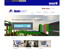 Tablet Screenshot of lexocad.com